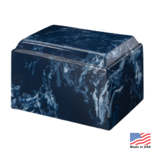 Guardian Navy Stone Urn